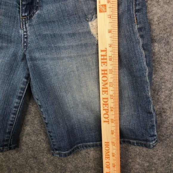 Kut From The Kloth Catherine Boyfriend Jean Shorts Size 6 Medium Wash - Picture 7 of 9